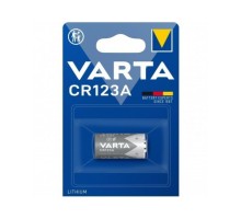 Батарейка Varta CR123А Lithium (1шт) (4008496537280)