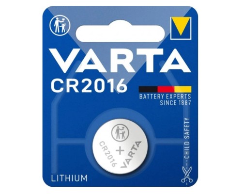 Батарейка Varta CR2016 (1шт) (4008496276639)