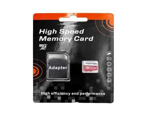 Карта пам'яті microSDXC (UHS-1) Kootion 128Gb class 10 A1 (adapter SD) (TF-128G-U1)