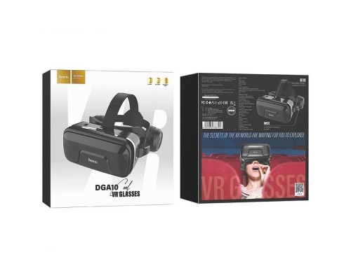 Окуляри віртуальної реальності HOCO DGA10 Cool VR Glasses Black (6931474783790)