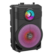 Портативна колонка HOCO BS46 Mature outdoor BT speaker, 10W, Black (6931474754080)