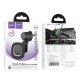 Автотримач для телефона з БЗП HOCO HW30 Crown magnetic wireless charging car holder (air outlet) Black Metal Gray (6942007646925)