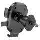 Автотримач для телефона HOCO H18 Mighty one-button car holder(air outlet) Black (6942007601573)