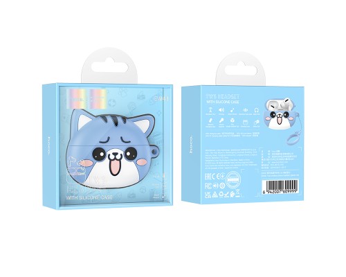 Бездротові навушники TWS HOCO EW48 Glacier Cat (6942007609999)