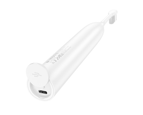 Електрична зубна щітка HOCO HP60 1200 mAh.IPX7 Wave electric toothbrush White (6942007631686)