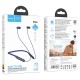 Бездротові спортивні навушники HOCO ES64 Easy Sound sports BT earphones Navy Blue (6931474784483)