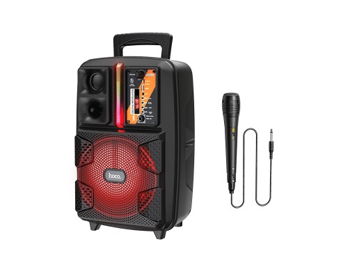 Портативна колонка HOCO BS37 Dancer outdoor wireless speaker, 10W, Black (6931474727602)