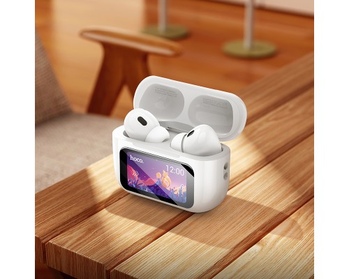 Бездротові навушники TWS HOCO EW72 Lite Soar, touch screen, White (6942007651004)