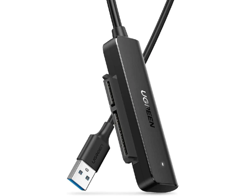 Зовнішня кишеня для накопичувача UGREEN CM321 USB-A to 2.5-Inch SATA Converter 50cm (UGR-70609) (UGR-70609)
