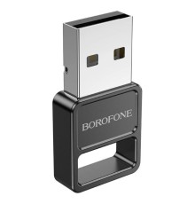 Адаптер Bluetooth BOROFONE DH8 USB BT adapter Black (6941991109652)