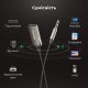 Bluetooth-ресивер UGREEN CM309 Bluetooth Car Receiver Aux with Mic Space Gray (UGR-70601) 