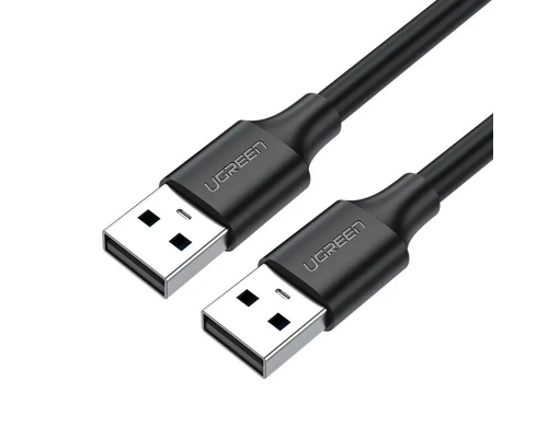 Кабель UGREEN US102 USB 2.0 A Male to A Male Cable 1m (Black)(10309) (UGR-10309)