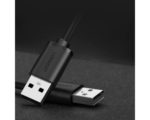 Кабель UGREEN US102 USB 2.0 A Male to A Male Cable 1m (Black)(10309) (UGR-10309)