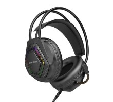 Навушники ігрові BOROFONE BO105 Thunder gaming headphones Black (6974443389227)