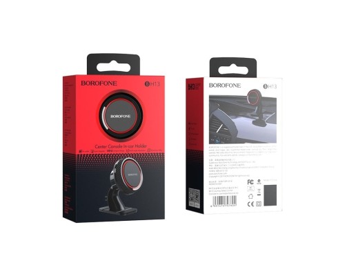Автотримач для телефона BOROFONE BH13 Journey series center console in-car holder (6931474707604)