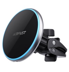 Автотримач для телефона з БЗП ACEFAST D3 magnetic wireless charging car holder Silver (6974316280446)