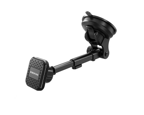 Автотримач для телефона BOROFONE BH21 Vanda magnetic in-car phone holder for center console windshield (6931474718846)