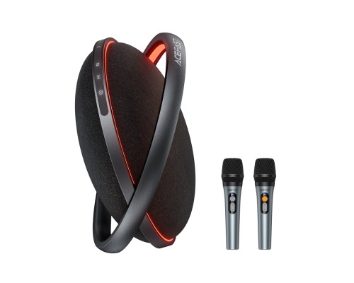 Портативна колонка ACEFAST K5 Max portable wireless speaker, 220W, IPX4, Black (6974316285670)