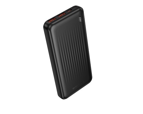 Зовнішній акумулятор BOROFONE BJ80 Clever 22.5W+PD20W fully compatible power bank(10000mAh) Black (6941991121593)