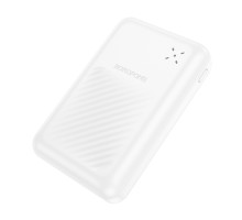 Зовнішній акумулятор BOROFONE BJ30A Starlight 22.5W+PD20W fully compatible power bank(20000mAh) White (6941991118296)
