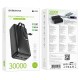 Зовнішній акумулятор BOROFONE BJ57B Graceful 22.5W+PD20W fully compatible power bank with cable(30000mAh) Black (6941991116469)