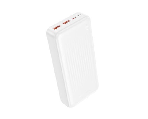 Зовнішній акумулятор BOROFONE BJ80A Clever 22.5W+PD20W fully compatible power bank(20000mAh) White (6941991121623)