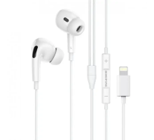 Навушники дротові HOCO M1 Pro Original (Lightning) White (6931474728609)