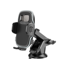 Автотримач для телефона HOCO H15 Fair push-type car holder(center console) Black (6931474798633)