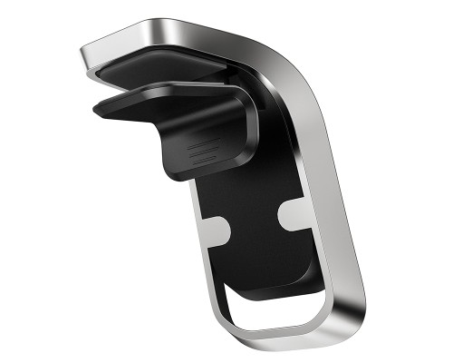 Автотримач для телефона HOCO CA74 Universe air outlet magnetic car holder Black+Silver (6931474733924)