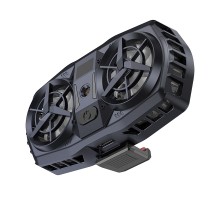 Кулер для мобільного телефона GM36 Mustango mobile phone dual cooler Black (6942007645058)