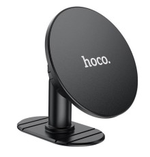 Автотримач для телефона HOCO H13 Fine jade ring magnetic car holder(center console) Black (6931474794512)