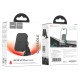 Автотримач для телефона HOCO H33 Cheetah magnetic car holder(center console) Black (6942007614474)