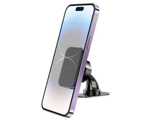 Автотримач для телефона HOCO H33 Cheetah magnetic car holder(center console) Black (6942007614474)