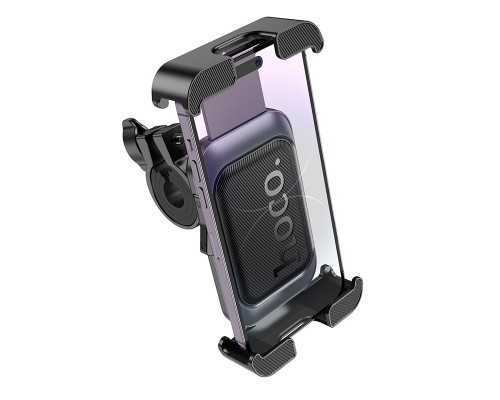 Вело/Мото тримач для телефона HOCO H82 Vista bicycle Motorcycle Universal holder Black Metal Gray (6942007647922)