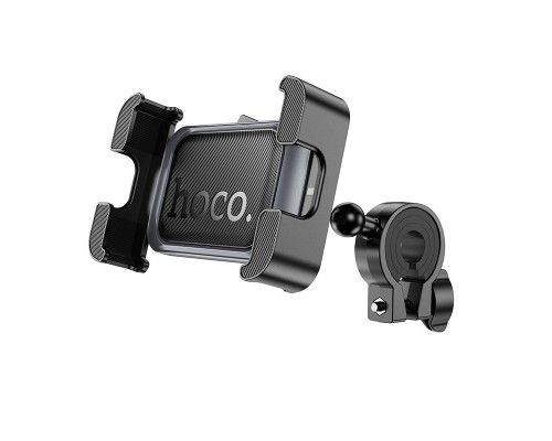 Вело/Мото тримач для телефона HOCO H82 Vista bicycle Motorcycle Universal holder Black Metal Gray (6942007647922)