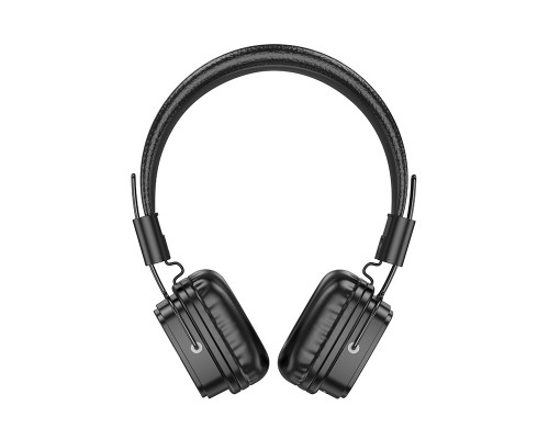 Бездротові накладні навушники HOCO W56 Earl BT headphones Black (6942007633321)