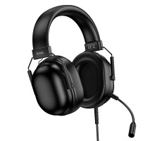 Навушники ігрові HOCO W113 Dynamic USB7.1 channel gaming headphones Black (6942007664127)