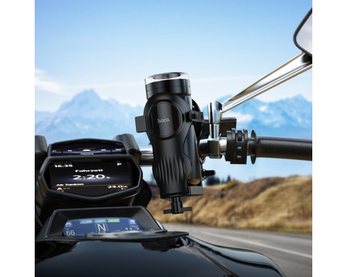 Велотримач для телефона HOCO H94 Feliz cycling water cup holder Black (6942007666817)