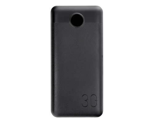 Зовнішній акумулятор VEGER 30000 mAh PD QC3.0 3A 20W L30 (W3008PD) black (VG-W3008PD)