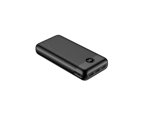Зовнішній акумулятор VEGER 30000 mAh PD QC3.0 3A 20W L30 (W3008PD) black (VG-W3008PD)