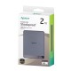 Портативний SSD Apacer AS724 2TB USB 3.2 Gen.2 Type-C Read/Write 500MB/s Mauve (AP2TBAS724M-1)