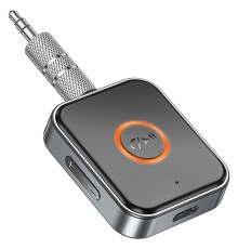 Bluetooth-ресивер BOROFONE BC55 Suave car AUX BT receiver Black (6941991112225)
