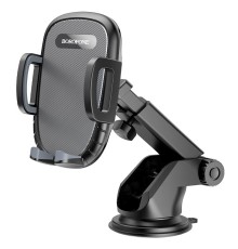 Автотримач для телефона BOROFONE BH53 Windy center console car holder Black Grey (6931474751867)