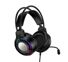 Навушники ігрові BOROFONE BO112 Wave gaming headphones Black (6941991124648)