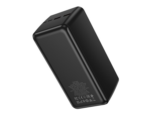 Зовнішній акумулятор BOROFONE BJ80C Clever 22.5W+PD20W fully compatible power bank(50000mAh) Black (6941991121654)