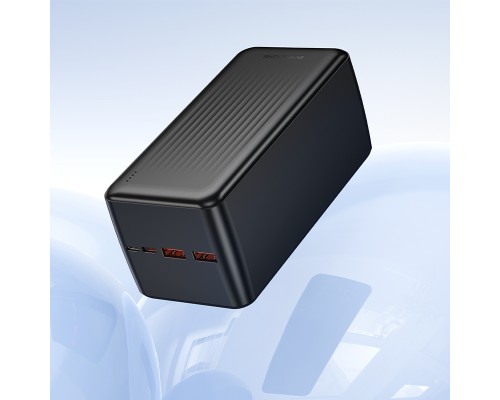 Зовнішній акумулятор BOROFONE BJ80C Clever 22.5W+PD20W fully compatible power bank(50000mAh) Black (6941991121654)