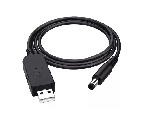 Кабель живлення для роутера USB-DC 5v-12v (1m) (USBDC512)
