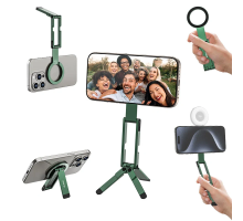 Тримач телефона Ulanzi MA60 Foldable Magnetic Phone Tripod (Green) (S036)