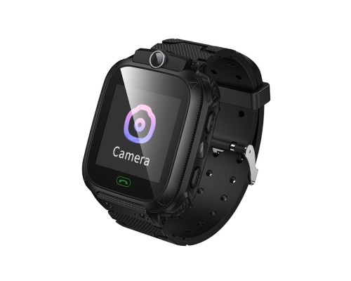 Дитячий смарт-годинник HOCO Y105A 36mm. 400 mAh. children phone watch Black (rus версія) (6942007658669)