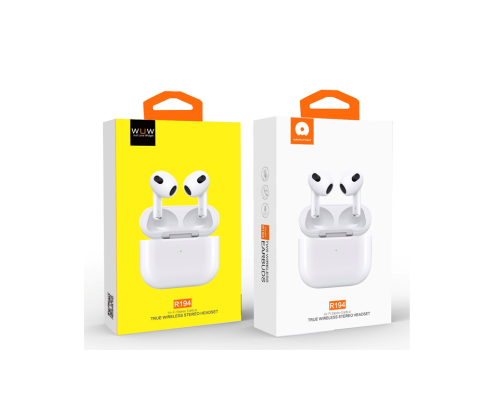 Бездротові навушники TWS WUW-R194 White (6972573336425)